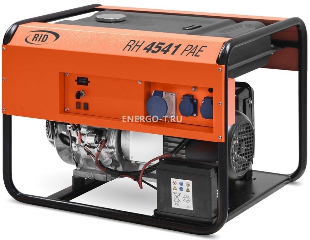 Бензиновый генератор RID RH 4541 PAE