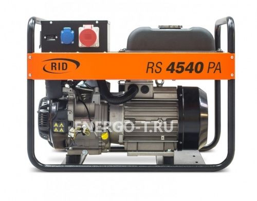 Бензиновый генератор RID RS 4541 PAE