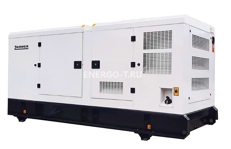 Дизельный генератор ZAMMER AD-50-Т400 в кожухе со встроенным АВР